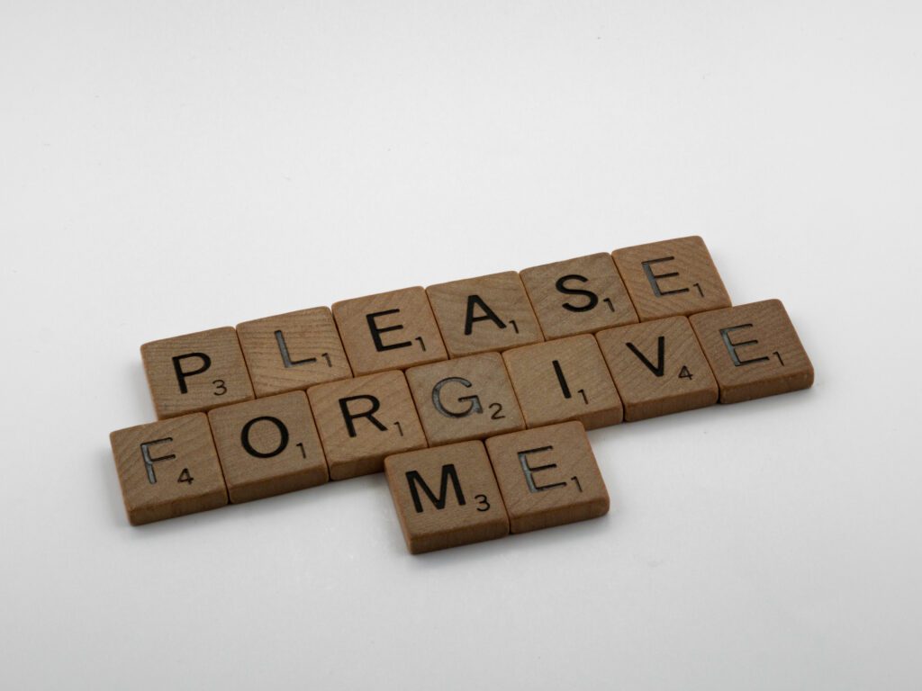 Forgive yet not forget